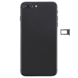 Battery Back Cover Assembly with Side Keys & Vibrator & Speaker Ringer Buzzer & Power Button + Volume Button Flex Cable & Card Tray for iPhone 8 Plus, For iPhone 8 Plus, For iPhone 8 Plus (Full Assembly)