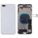 Battery Back Cover Assembly with Side Keys & Vibrator & Speaker Ringer Buzzer & Power Button + Volume Button Flex Cable & Card Tray for iPhone 8 Plus, For iPhone 8 Plus, For iPhone 8 Plus (Full Assembly)