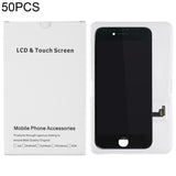 50 PCS Cardboard Packaging White Box for iPhone 8 Plus / 7 Plus LCD Screen, i8 Plus / i7 Plus Packaging Box