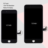 Original LCD Screen for iPhone 8 Plus, i8 Plus Original Black, i8 Plus Original White