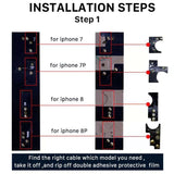 Home Button (3rd ) with Flex Cable (Not Supporting Fingerprint Identification) for iPhone 8 Plus / 7 Plus / 8 / 7, 3rd For iPhone 8 Plus / 7 Plus / 8 / 7