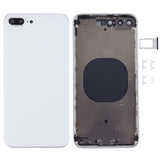 Back Housing Cover for iPhone 8 Plus, For iPhone 8 Plus, For iPhone 8 Plus with Side keys