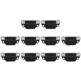 10 PCS Charging Port Connector for iPhone 8 Plus / 8, For iPhone 8 Plus / 8, For iPhone 8 Plus / 8 (Gold)