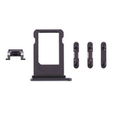 Card Tray + Volume Control Key + Power Button + Mute Switch Vibrator Key for iPhone 8 Plus , For iPhone 8 Plus, For iPhone 8P