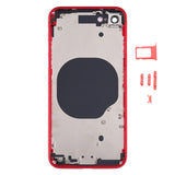 Battery Back Cover with Camera Lens Frame & SIM Card Tray & Side keys for iPhone SE 2020, For iPhone SE 2020, For iPhone SE 2020 (with Camera Lens)