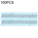 100 PCS Induction Cotton for iPhone X, For iPhone X