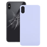 Easy Replacement Big Camera Hole Glass Back Battery Cover for iPhone X / XS, For iPhone X / XS (Not Disassemble)