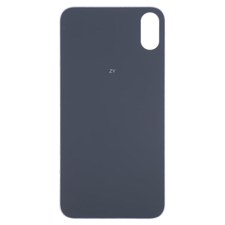 Easy Replacement Big Camera Hole Glass Back Battery Cover for iPhone X / XS, For iPhone X / XS (Not Disassemble)
