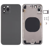 Back Housing Cover with Appearance Imitation of iP13 Pro for iPhone X, for iPhone X(Black), for iPhone X(Gold)