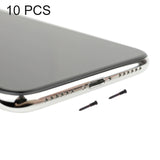 10 PCS Charging Port Screws for iPhone X, For iPhone X