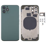 Back Housing Cover with SIM Card Tray & Side keys & Camera Lens for iPhone 11 Pro, For iPhone 11 Pro (with Camera Lens), For iPhone 11 Pro (Camera Lens)