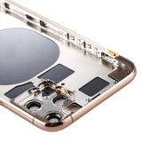 Back Housing Cover with SIM Card Tray & Side keys & Camera Lens for iPhone 11 Pro, For iPhone 11 Pro (with Camera Lens), For iPhone 11 Pro (Camera Lens)