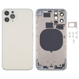 Back Housing Cover with SIM Card Tray & Side keys & Camera Lens for iPhone 11 Pro, For iPhone 11 Pro (with Camera Lens), For iPhone 11 Pro (Camera Lens)