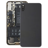Battery Back Cover with Back Camera Bezel & Lens & Adhesive  for iPhone XS Max, For iPhone XS Max with Adhesive