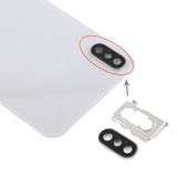 Battery Back Cover with Back Camera Bezel & Lens & Adhesive  for iPhone XS Max, For iPhone XS Max with Adhesive