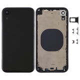 Back Housing Cover with Camera Lens & SIM Card Tray & Side Keys for iPhone XR, For iPhone XR (with Side Keys)
