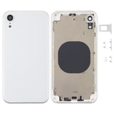 Back Housing Cover with Camera Lens & SIM Card Tray & Side Keys for iPhone XR, For iPhone XR (with Side Keys)