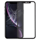 Front Screen Outer Glass Lens with Frame + OCA Optically Clear Adhesive for iPhone XR, For iPhone XR (Frame+OCA)