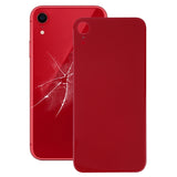 Easy Replacement Big Camera Hole Glass Back Battery Cover with Adhesive for iPhone XR, For iPhone XR (No Disassemble), For iPhone XR (Not Disassemble), For iPhone XR (Easy Replacement)