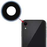 Back Camera Bezel with Lens Cover for iPhone XR, For iPhone XR, For iPhone XR(Rose Gold)
