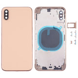 Battery Back Cover with Camera Lens Frame & SIM Card Tray & Side Keys for iPhone XS, For iPhone XS (Camera Lens+Side Keys), For iPhone XS with Side keys, For iPhone XS with Card Tray
