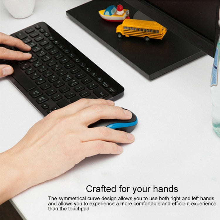 Logitech M185 2.4GHz 3-keys 1000DPI Wireless Optical Mouse, Wireless Range: 10m