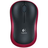 Logitech M185 2.4GHz 3-keys 1000DPI Wireless Optical Mouse, Wireless Range: 10m
