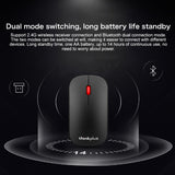 Lenovo thinkplus Portable Business Style Wireless Bluetooth Mouse, Business Mouse
