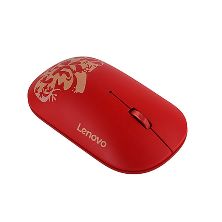 Lenovo Air Handle Lightweight Portable Mute Wireless Mouse, Blessing Mouse Version, Wireless Mouse, Blessing Mouse Version