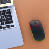 HXSJ M40 4 Key 2.4G Colorful Wireless Silent Mouse