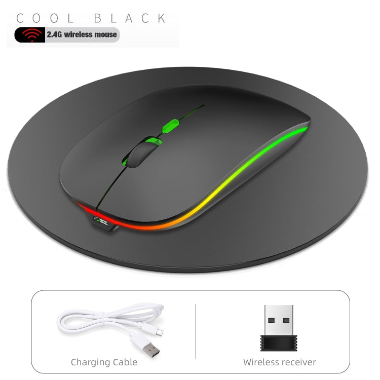 HXSJ M40 4 Key 2.4G Colorful Wireless Silent Mouse