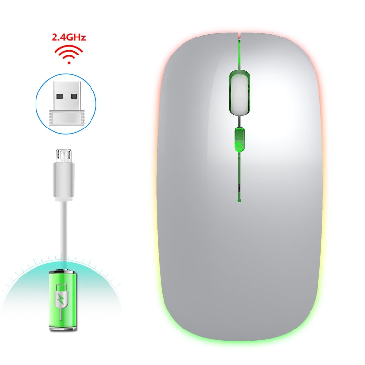 HXSJ M40 4 Key 2.4G Colorful Wireless Silent Mouse