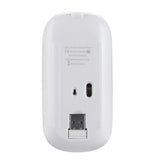 HXSJ M80 2.4GHz Wireless 1600DPI Three-speed Adjustable Optical Mute Mouse, Black, Grey, Gold, Rose Gold, Silver, White