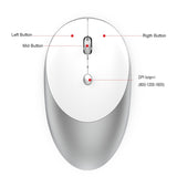 HXSJ T36 2.4G Bluetooth 5.0+3.0 Three-mode Silent Design Wireless Bluetooth Mouse