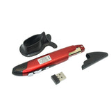 PR-03 2.4G USB Receiver Adjustable 1600 DPI Wireless Optical Pen Mouse for Computer PC Laptop Drawing Teaching, PR-03 Pen Mouse (Red), PR-03 Pen Mouse (Blue), PR-03 Pen Mouse (Grey)