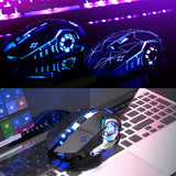 YINDIAO A4 2.4GHz 1600DPI 3-modes Adjustable Rechargeable Wireless Silent Gaming Mouse (Grey Silver), Black Silver