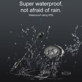 Dier DK12 800m Helmet Wireless Bluetooth Headset 5.0 Waterproof Double Motorcycle Call Headset With Intercom Function, DK12
