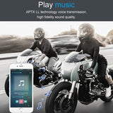 Dier DK12 800m Helmet Wireless Bluetooth Headset 5.0 Waterproof Double Motorcycle Call Headset With Intercom Function, DK12