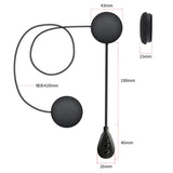 T6 Motorcycle Helmet Bluetooth V5.0 Headset, T6