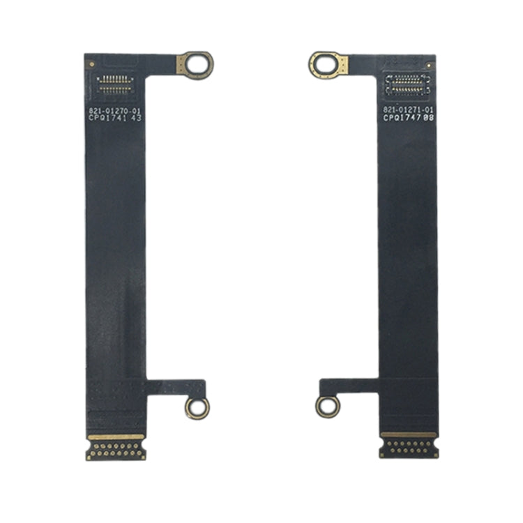 1 Pair LCD Flex Cable for Macbook Pro 15 inch A1707 821-01270-01 821-01271-01 2016 2017, For Macbook Pro 15 A1707