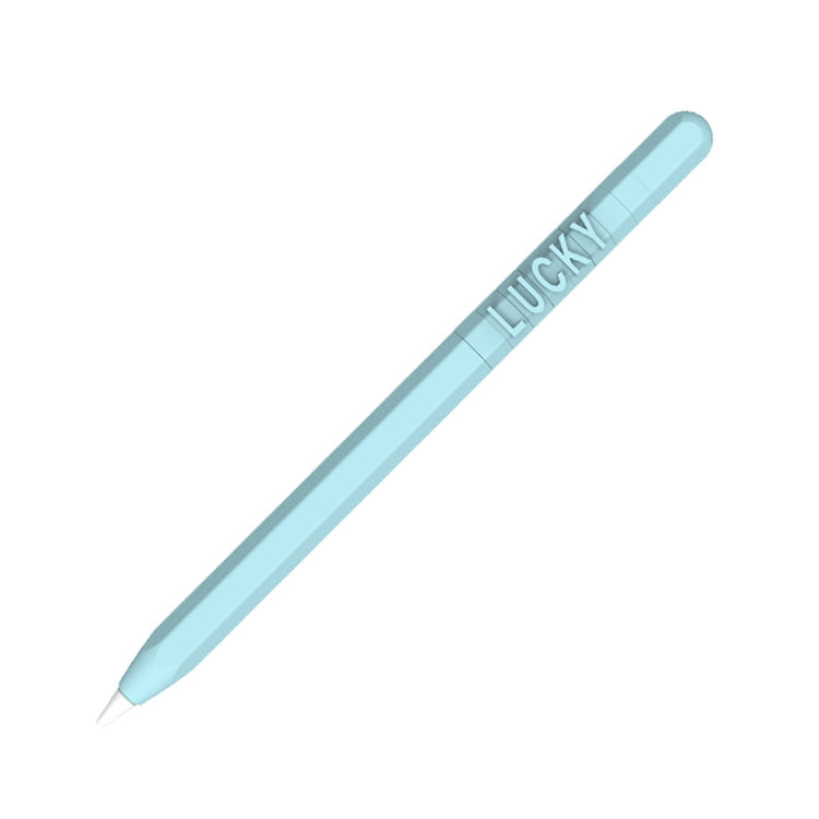 LOVE MEI For Apple Pencil 1 Number Letter Design Stylus Pen Silicone Protective Case Cover, For Apple Pencil 1