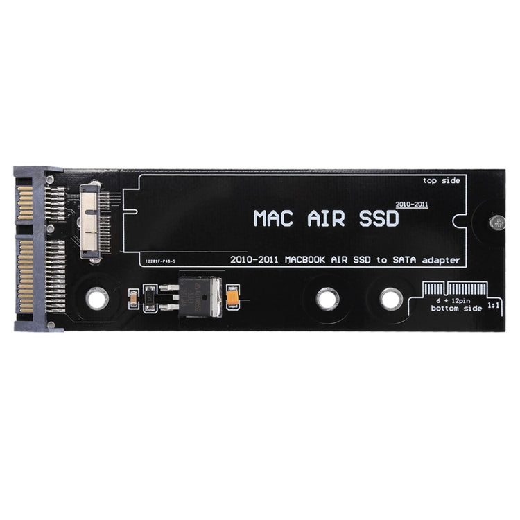 SSD to SATA Adapter for Macbook Air 11.6 inch A1370 (2010-2011) & 13.3 inch A1369 (2010-2011), SSD to SATA A1370 A1369
