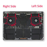 1 Pairs CPU Cooling Cooler Fan For Macbook Pro 14 14.2 inches A2442 EMC3650 2021, A2442