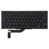 For Macbook Pro Retina 15 inch A1398 2012 2013 2014 2015 UK French Version Keyboard, A1398 2012 2013 2014 2015 (UK French Version)