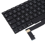 For Macbook Pro Retina 15 inch A1398 2012 2013 2014 2015 UK French Version Keyboard, A1398 2012 2013 2014 2015 (UK French Version)