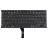For MacBook Air 13 inch A1466 A1369 2011-2015 Big Carriage Return RU Version Keyboard, A1466 A1369 (RU Big Enter Version)