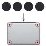 For MacBook Air M4 15 inch A3241 4 in 1 Bottom Case Rubber Mats, A3241
