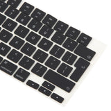 For Macbook Air 13.3 / 15.3 M2 A2681 A2941 UK English Version Keycaps, A2681 A2941 UK Version