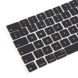 For Macbook Air M3 13 / 15 A3113 A3114 UK English Version Keycaps, A3113 A3114 UK Version