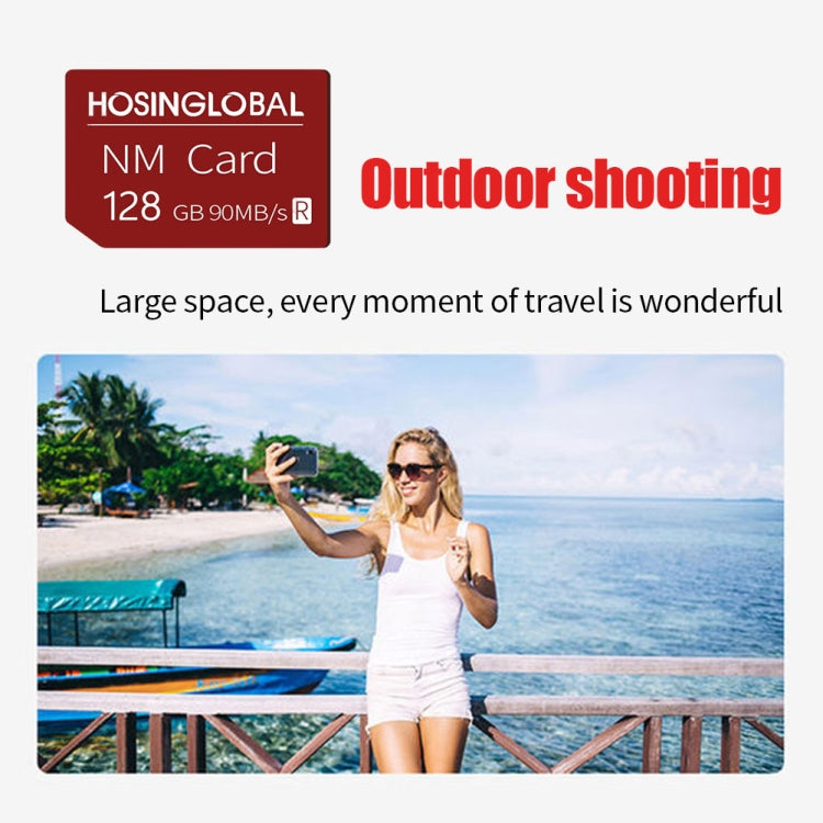 HOSINGLOBAL 90MB/s 128GB NM Card, 128GB